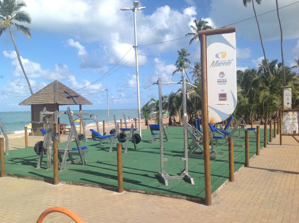 Maceio Ferias - Apto Completo E Totalmente Climatizado A 100M Praia Exterior foto